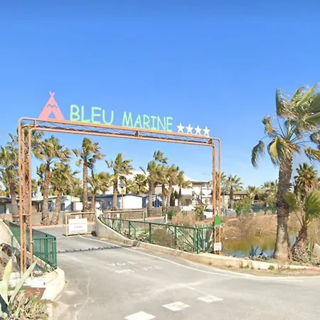 Campsite Mobil-home Au Camping Bleu Marine *