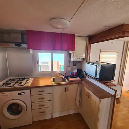 Mobil-home Au Camping Bleu Marine Campsite *