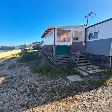 Mobil-home Au Camping Bleu Marine * Serignan